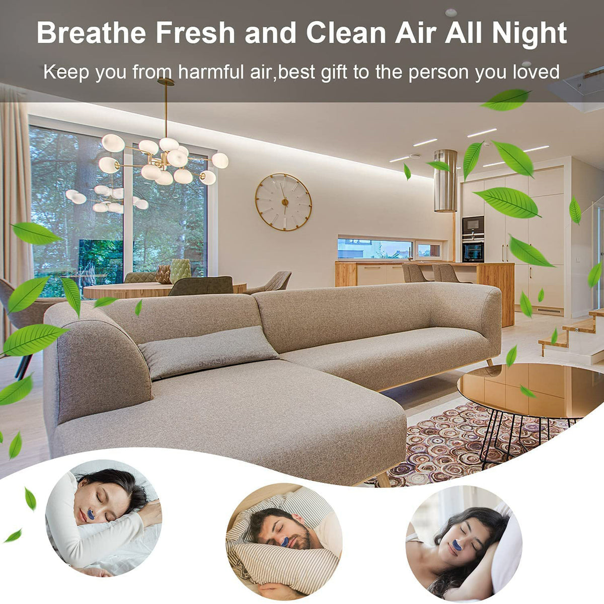 Cfowner Electric Anti Snoring Devices, Obvious Effect, Safe & Comfortable, Double Eddy Current, for Men Women All Nose Shapes and All Ages to Reduce Snoring
